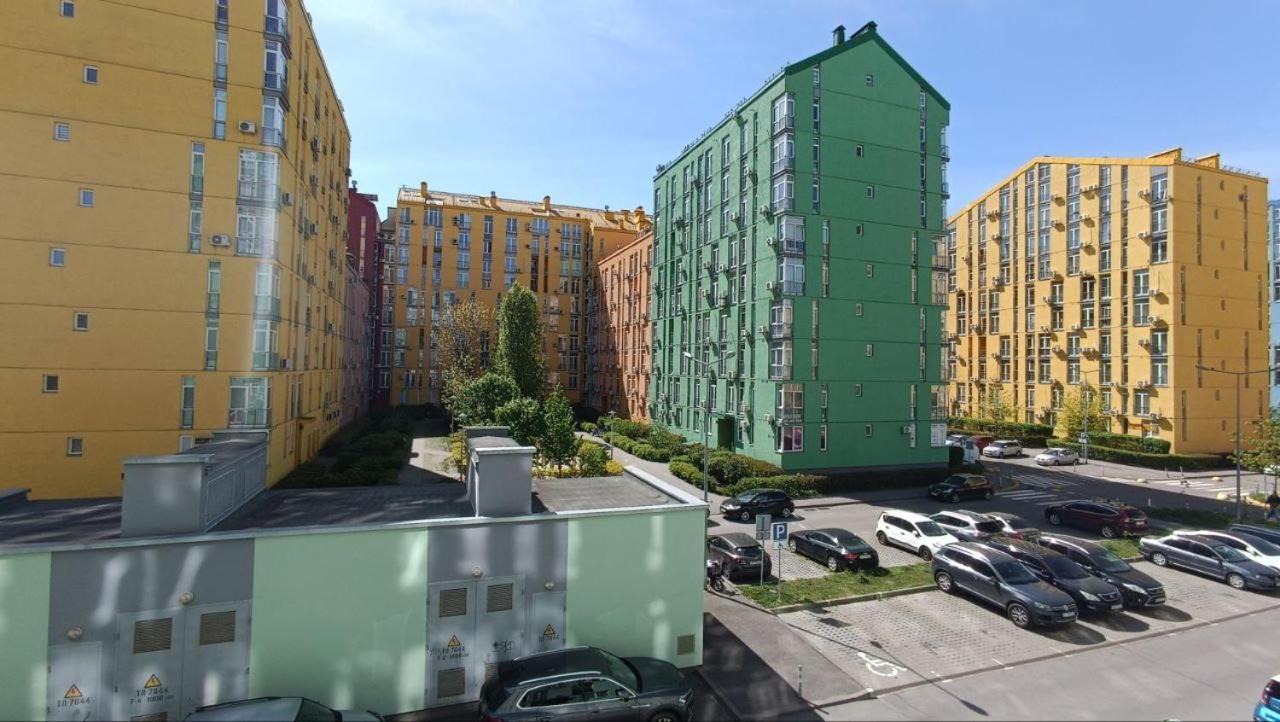 Зручна Квартира В Жк Комфорт Таун เคียฟ ภายนอก รูปภาพ